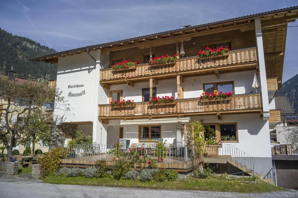 Gaestehaus Hoamatl Mayrhofen Exterior photo